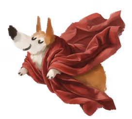 Corgi mascot